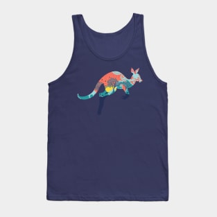 Landscape with kangaroo Tank Top